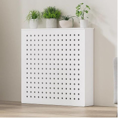 Holzheizkörperabdeckung Grillregal Schrank – Moderner Heizschrank Lagerregal für Wohnzimmer Schlafzimmer – Einfache Installation und Rohrabschirmung