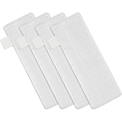 4 Pack for Karcher Steam Mop Pads Compatible with Karcher EasyFix SC2 SC3 SC4 SC5 Accessory Cleaning Wipes Steam Mop Pad Replacement Cloths