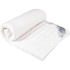 Mattress Protector 140 x 200 cm – High-Quality Quilted Underbed to Protect the Mattress – Made of Pure Cotton, Oeko-Tex Standard 100, White