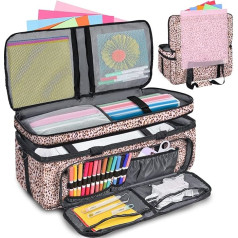IMAGINING Cricut Maker Carry Case, Cricut Bag for Cricut Machine with Cover Compatible with Cricut Explore Air, Air 2, Maker, Maker 3, Organization and Storage Bags