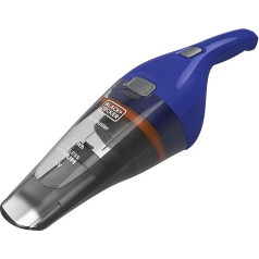 BLACK+DECKER Dustbuster NVC115WA Cordless Handheld Vacuum Cleaner (3.6 V Lithium, Bagless + Wireless, Wide Suction Opening, Removable Dust Container, Includes Crevice Nozzle & Upholstery Brush,