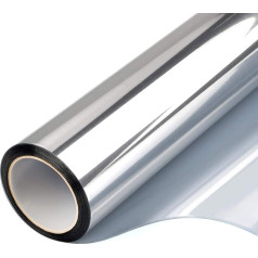 Filmgloo Window Privacy Film, Decorative 3D Vinyl Stained Glass Decals, Static Cling, Non-Adhesive