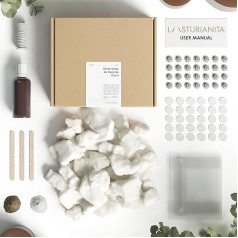 La Asturianita Candle Making Kit (Coconut Wax)