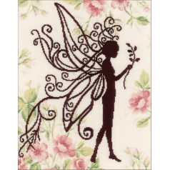 Flower Fairy Silhouette II