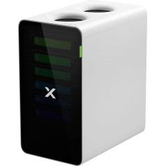 xTool SafetyPro AP2 Air Purifier for 3D Printer and Laser Engraving with SuperCyclone System, 6 Stage Filtering, 10x Longer Life, Activated Carbon Odour Control, Auto Sync and Quiet Operation