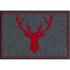 Salonloewe doormat anthracite size 50x75 cm