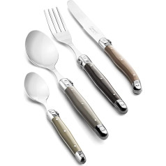 Laguiole Style de Vie Premium Line 24 Piece Cutlery Set Treasure New Model