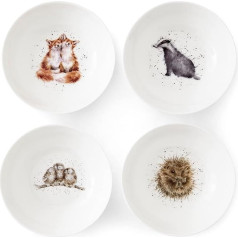 Wrendale Designs Royal Worcester Set of 4 6