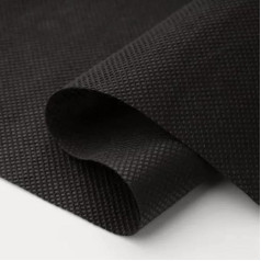 TEJIDO Fabric Non-Woven Fabric Craft Upholstery Black 20 Metros
