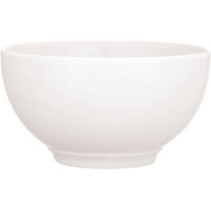 Villeroy & Boch Villeroy and Boch Twist White Bowl, Stylish, Elegant Bowl for Any Occasion, Premium Porcelain, White, Dishwasher Safe, 650 ml