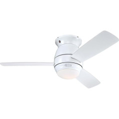 Westinghouse Lighting Halley Ceiling Fan Light, Single Light with Opal Milk Glass