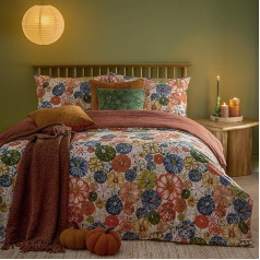 Furn. Picking Patch Pumpkin Duvet Cover Set - Pecan - Double