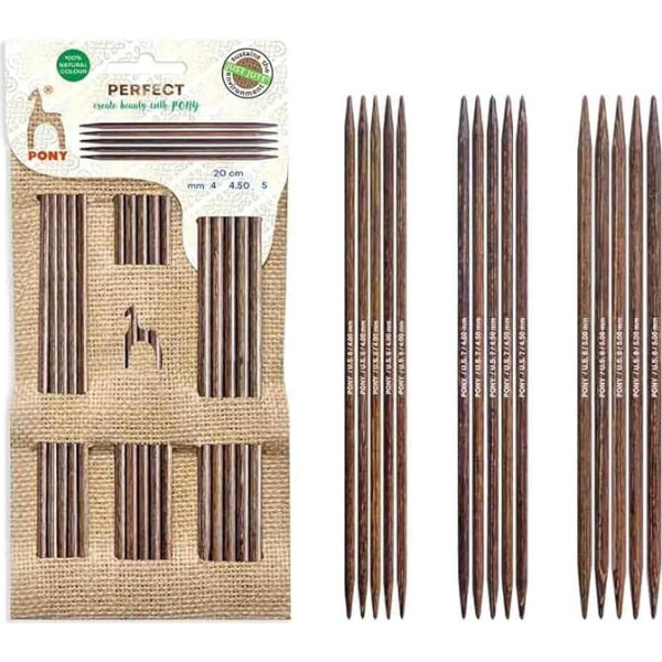 Perfect Just Jute Knitting Needles Set 20 cm - 1 Piece