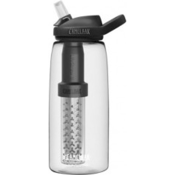 Pudele Eddy+ 1L LifeStraw  Clear