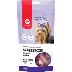 pīles un zivs iesmiņi - suņu kārums - 60g