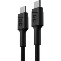 kabelis kabgc31 gc powerstream usb-c - usb-c 30cm, jauda 60w, ultra charge, qc 3.0