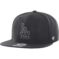 Los Angeles Dodgers No Shot 47 Captain beisbola cepure B-NSHOT12WBP-BKD / Viens izmērs