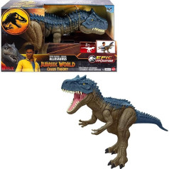 Mattel Jurassic World: The Chaos Theory Netflix Giant Dinosaur Allosaurus Action Figure, Extra Large Dinosaur, Can Devour 20 Mini Figures, Approx. 96 cm Long, XL Action Toy, HRX53