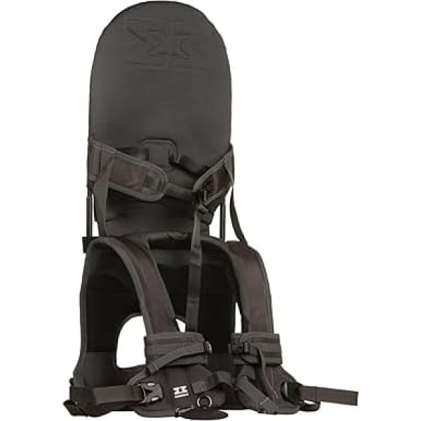 MINIMEIS G4 - Worldwide 1st Baby Shoulder Carrier with Back Support - [6 Months - 5 Years & up to 18 kg] - Anthracite/Black