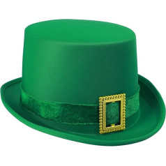 COSAVOROCK St. Patrick's Day Green Top Hat