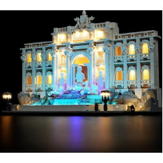 LED Light Set for Lego Trevi Fountain 21062, Light Only Set, Not Lego Model, Lighting Set Compatible with Lego 21062 (Light Only, Not Models)