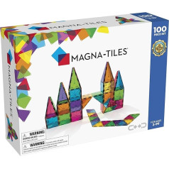 Magna-Tiles Translucent Colors 100 pieces