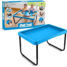 Play Tray Activity Table for Kids, Sensory Kids Playtable, Water and Sand Play Table, Indoor and Outdoor