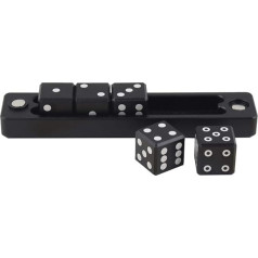 ULTRA PRO D6 GRAVITY DICE 5 PIECE SET - BLACK 84766