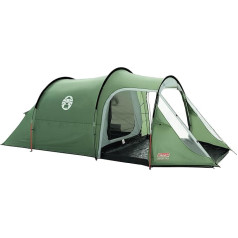 Coleman Coastline 2/3 Plus - 2/3 Man Tent - 2/3 Person Tunnel Tent, Camping Tent, Lightweight Trekking Tent with Awning - Waterproof with Hydrostatic Head of 3,000 mm
