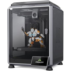 Creality K1C 3D Printer 2024 600mm/s No Clogging K1 Upgrade with AI Camera 300°C Pressure Support Carbon Fiber Filament for Beginners Business Education Industry etc