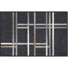 Salonloewe Subway City-chic Doormat, 50 x 75 cm, Entrance Mat, Doormat Indoor and Outdoor Washable Hallway Rug with Pattern Design Mat