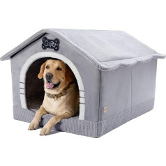 Jiupety Cosy Dog House Grey Jumbo 38