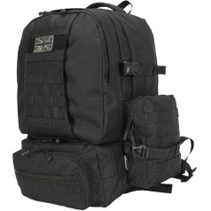Kombat UK Expedition Backpack for Men Women Large 50L Army Airsoft Tactical Assault Molle Sholder Bag for Survival, Travel, Hunting, Hiking, Fishing, Gym, School, Cadets Backpack
