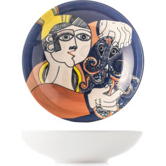 H&h Set 6 Piatti Fondi Pablo cm 21