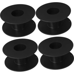 JECOMPRIS Pack of 4 Plastic Spool Extension Cable Wires Electric Cable Reel Cable Reel Electric Cable Reel for Wire Spool Storage Cable Reel
