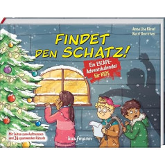 Findet den Schatz! - Ein Escape-Adventskalender für Kids: Mit Seiten zum Auftrennen und 24 spannenden Rätseln (Escape-Adventskalender für Kinder: Ein Abenteuer zu Weihnachten)