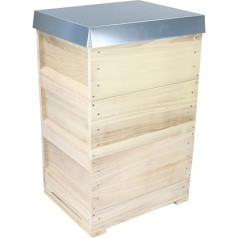Zander Loot Solid Wood According to Dr. Liebig Single Prey Complete Beekeeping Bees Including Frame (30x)