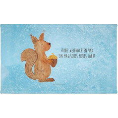 Mr. & Mrs. Panda Guest Towel Squirrel Christmas Time Gift Happy New Year Guest Towel Christmas Decoration Winter Sports Towel