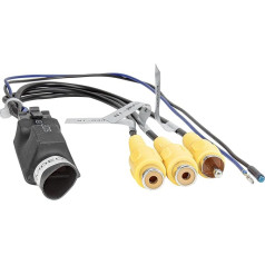 tomzz Audio 7200-006 Video Reversing Camera Switch Splitter for Switching 2 Video Sources