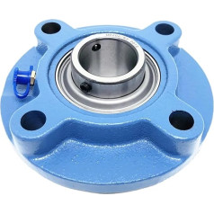 FPJQOBJC Serie mit äußerer Gelenklagereinheit mit kreisförmiger Basis, dreischichtiger Dichtung, Hochgeschwindigkeitsbetrieb, verdickter Basis.(UCFC205(Inner 25mm))