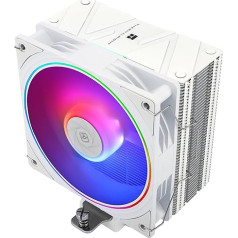 Thermalright Assassin Spirit 120 EVO WHITE ARGB CPU Cooler, 4 Heatpipes, TL-S12W-S PWM Quiet ARGB Fan CPU Air Cooler, Supports AMD AM4 / AM5 / Intel 1700/1150/1151/1200