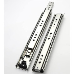 Hochleistungsschubladen -Objektträger -Schleifschubladenrutschen 14 Zoll, Vollverlängerungsseitenhalterkugellagerschiene, Teleskop -Schieberschienen -Werkzeugkasten -Läufer Gleise