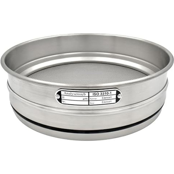 Linker® Stainless Steel Analysis Screen Diameter 400 x 60 mm Mesh Width 7.1 mm