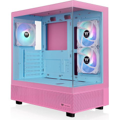 View 270 Plus TG ARGB Mid Tower Chassis Bubble Pink