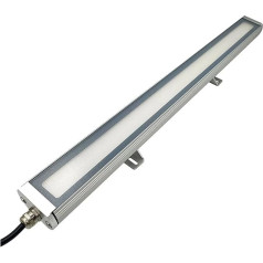 WQWGTLPLVN 8W 12W 16W 20W LED-Panel-Lampe CNC-Werkzeugmaschinen-Arbeitslicht Gehärtetes Schiebemontage 24V 220V AC/DC(DC 24V,16W)