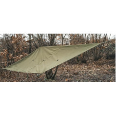 BW Multi-Purpose Tarp Special Forces Tarp RAL7013 Size 2.80 x 3.00