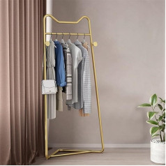 Garderobenständer, Garderobenstange, Eckkleiderstange, Garderobenständer, Garderobenständer aus Metall, einfache Montage, Kleiderständer aus Metall, Hosenständer für Flur, Wohnzimmer, Windelzimmer