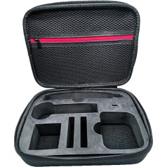 Pikioraz Carry Case for Insta360 Camera, Insta 360 X4 Case Compatible with X4 X3 Camera, Hard Shell Travel Protection for Insta 360 X4 X3 Accessories, black, Insta 360 X4 bag