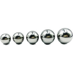 XUCZHAI 304 A2 70 Edelstahlkugel, Durchmesser 2 mm ~ 12 mm, Glatte Rutsche, solide Kugel for Kugellager, Stahlperle, Fahrrad FüR Fahrrad Mountainbike(150pcs 4.5-10mm)