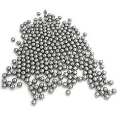 304 Stainless Steel Ball 8mm Precision Bearing Tungsten Steel 6mm Steel Ball M6 0.8-60mm-4.763mm (400 Grains)